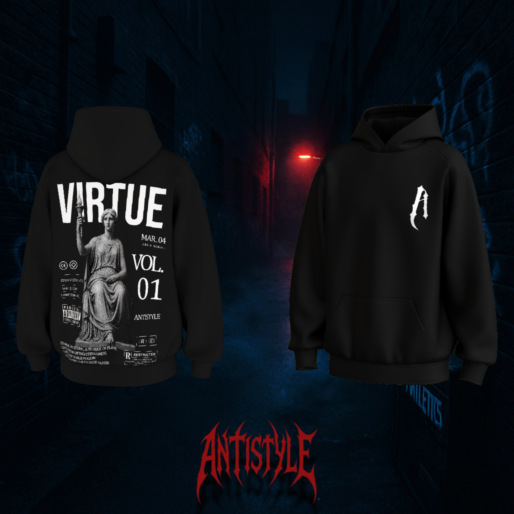 Hoodie “Virtue”