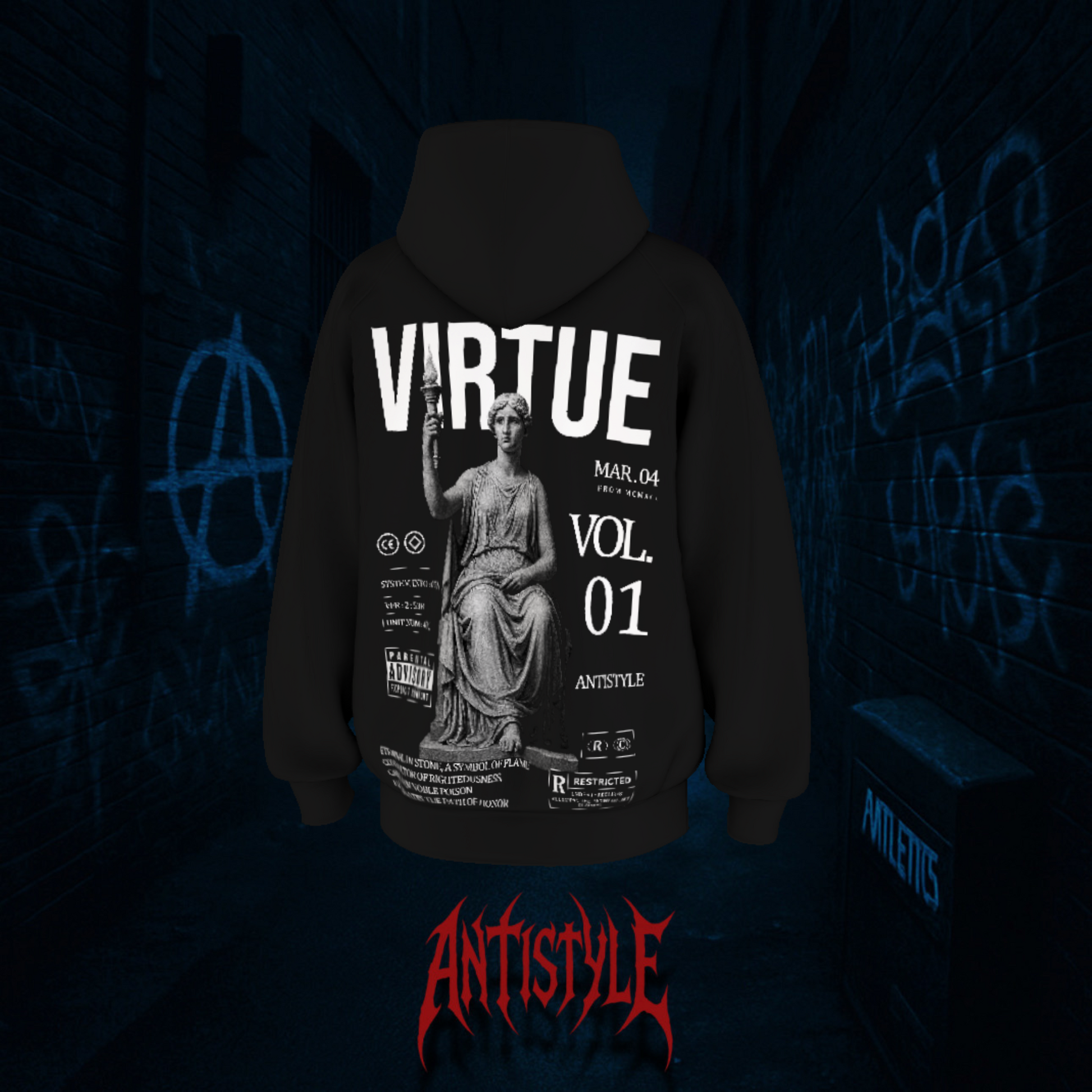 Hoodie “Virtue”